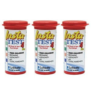 3029 LaMotte Insta-TEST® 4 Plus Pool or Spa Water Test Strips 50/Bottle